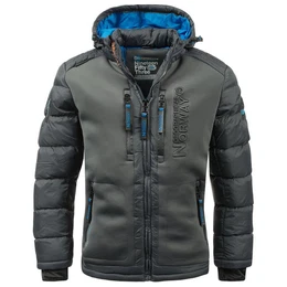 Winterjacke warme Designer Herren Winter Stepp Jacke Outdoorjacke