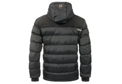 Geographical Norway Herren Winterjacke Beachwood Dunkelgrün/Schwarz