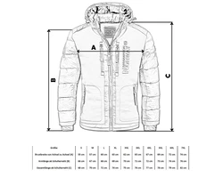 Geographical Norway Herren Winterjacke Beachwood Dunkelblau