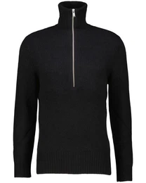 Strickpullover Herren Troyer mit Baumwolle und Wolle MANUELO 10 (1-tlg)