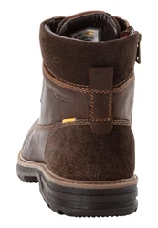 camel active Leder Boot Schnürschuh Braun/Dunkelbraun