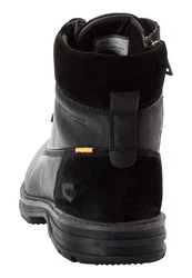 camel active Leder Boot Schnürschuh Schwarz