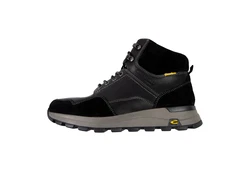 camel active Herren Stiefelette Schnürboots Schnürstiefel Schwarz