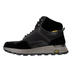 camel active Herren Stiefelette Schnürboots Schnürstiefel Schwarz