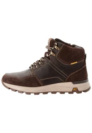 Trekking Boot aus echtem Leder Schnrschuh