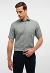 Eterna Kurzarmhemd MODERN FIT NON IRON Grau/Hellgrau