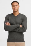 Blend Strickpullover BLEND BHWEBER Dunkelgrau/Grau