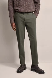 bugatti Stoffhose Khaki/Dunkelgrün