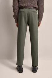 bugatti Stoffhose Khaki/Dunkelgrün