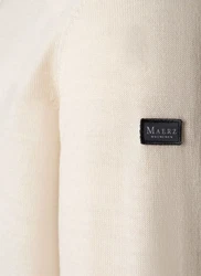 MAERZ Muenchen Strickpullover Weiß/Creme/Beige/Khaki/Braun