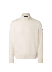 MAERZ Muenchen Strickpullover Weiß/Creme/Beige/Khaki/Braun