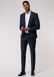 Hosenanzug Anzug, Kariert, Extra Slim Fit