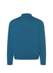 MAERZ Muenchen Strickpullover Hellblau/Blau/Türkis