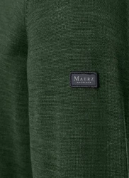 MAERZ Muenchen Strickpullover Dunkelgrün/Grün