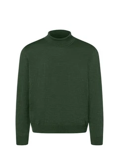 MAERZ Muenchen Strickpullover Dunkelgrün/Grün MAERZ Muenchen Strickpullover Dunkelgrün/Grün