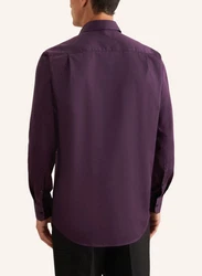 seidensticker Businesshemd NEW KENT OT Lila/Dunkelrot/Rosa/Bordeaux/Braun