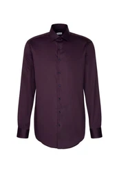 seidensticker Businesshemd NEW KENT OT Lila/Dunkelrot/Rosa/Bordeaux/Braun