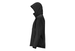 Marmot Funktionsjacke Men's PreCip Eco Jacket Schwarz/Lila/Dunkelrot