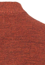 camel active Strickpullover Rot/Orange/Braun