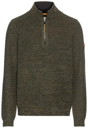 Strickpullover Camel Menswear / He.Pullover / Troyer 1/1Arm