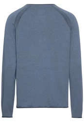 Camel Active Strickpullover Grau/Blau/Dunkelblau/Hellblau