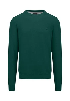 FYNCH-HATTON Strickpullover O-Neck Structure FYNCH-HATTON Strickpullover O-Neck Structure