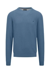 FYNCH-HATTON Strickpullover O-Neck Structure 