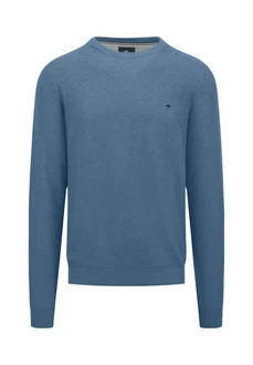 FYNCH-HATTON Strickpullover O-Neck Structure FYNCH-HATTON Strickpullover O-Neck Structure