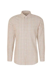 Seidensticker Businesshemd NEW BD Beige/Braun