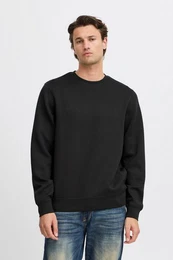 Strickpullover Strickpullover Regular Fit Langarm Bequem 8060 in Schwarz-2