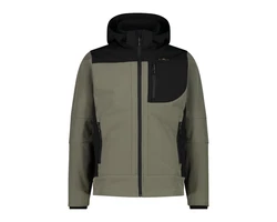 CMP Funktionsjacke MAN JACKET ZIP HOOD (15NS) oliv/schwarz