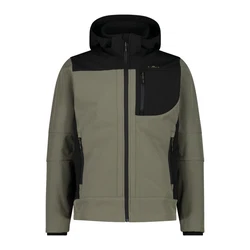 CMP Funktionsjacke MAN JACKET ZIP HOOD (15NS) oliv/schwarz