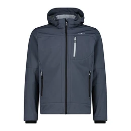 Funktionsjacke MAN JACKET ZIP HOOD TITANIO-ALLUMINIO