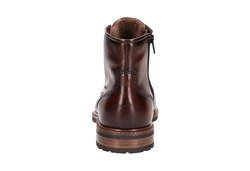 bugatti Schnürstiefel Braun/Beige/Rot