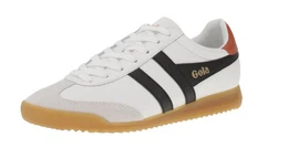Torpedo Leather White-Black-M.Orange Sneaker