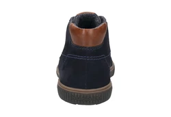bugatti Schnürstiefel Dunkelblau/Hellblau