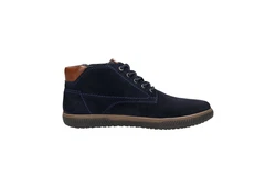 bugatti Schnürstiefel Dunkelblau/Hellblau