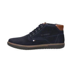 bugatti Schnürstiefel Dunkelblau/Hellblau