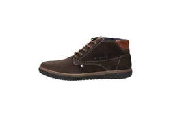 bugatti Schnürstiefel Braun/Dunkelbraun/Beige