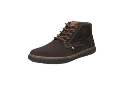 bugatti Schnürstiefel Braun/Dunkelbraun/Beige
