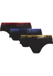 Hipster HIP BRIEF 3PK (Packung, 3-St., 3er) mit NIKE Logo-Elastikbund