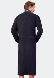 Hajo Bademantel Kimono Mantel Türkis/Lila/Hellblau/Blau/Dunkelgrün