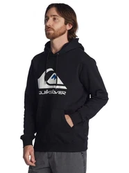 Quiksilver Hoodie Big Logo Hellblau/Schwarz/Dunkelgrau/Dunkelblau