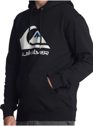 Quiksilver Hoodie Big Logo Hellblau/Schwarz/Dunkelgrau/Dunkelblau