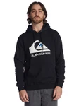 Quiksilver Hoodie Big Logo Hellblau/Schwarz/Dunkelgrau/Dunkelblau