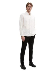 TOM TAILOR Hemd und Shirt Kollektion Weiß/Creme