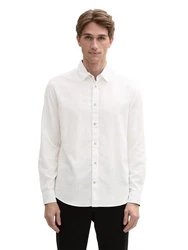 TOM TAILOR Hemd und Shirt Kollektion Weiß/Creme