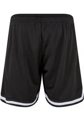 URBAN CLASSICS Herren Basketball Shorts Schwarz/Dunkelgrau/Grau