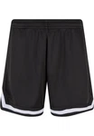 URBAN CLASSICS Herren Basketball Shorts Schwarz/Dunkelgrau/Grau