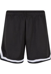 URBAN CLASSICS Herren Basketball Shorts Schwarz/Dunkelgrau/Grau